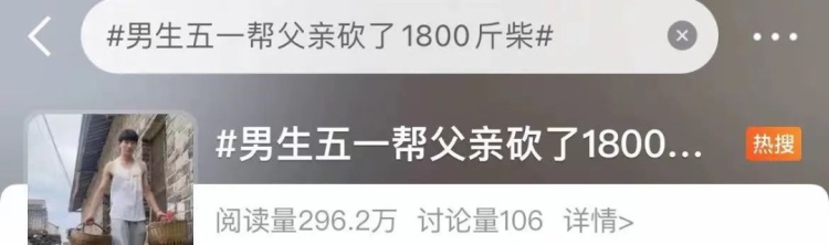 凌晨坐绿皮火车回家,帮父亲砍1800斤柴!大学生回应…… 凌晨坐绿皮火车回家,帮父亲砍1800斤柴!大学生回应……